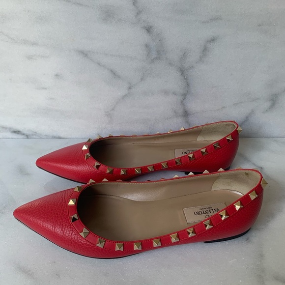 ❌SOLD❌Valentino Ballerina Flats - Picture 4 of 8